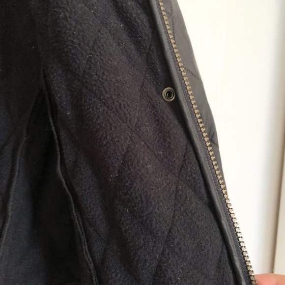 Barbour - Cavalry Diamond Quilted Jacket - Navy - Picture 6 of 8